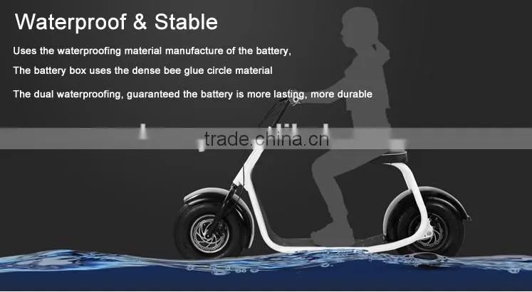 Newest big power motorcycle 2 wheel electric motor scooter with 18*9.5inches tire