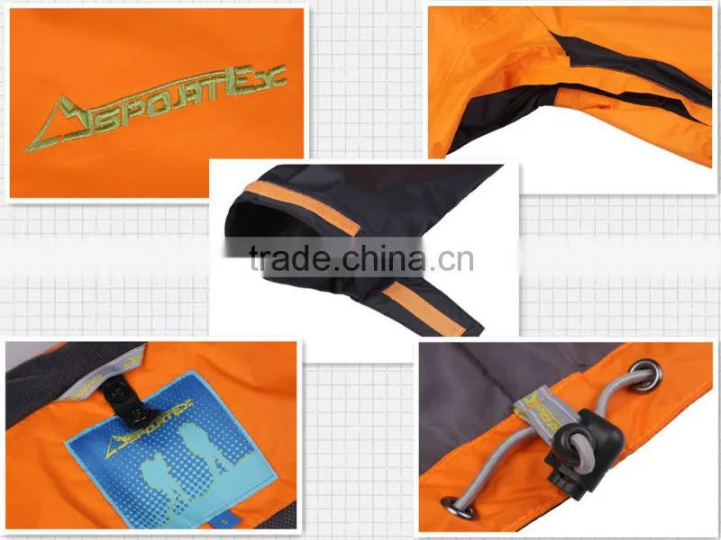 2014 hangzhou tymin sportex 100% polyester apparel ski clothing outdoor skiing camping breathable hiking bodybuilding clothing
