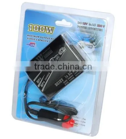 100W car cigarette lighter inverter 110V