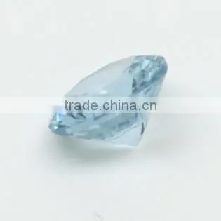 Loose round cut spinel light blue sapphire 1.0mm