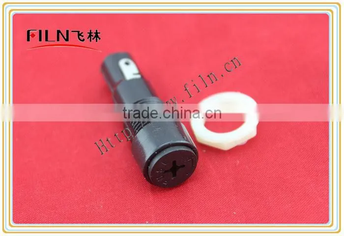 HJFM527 black bakelite high voltage fuse holder10A 250VAC