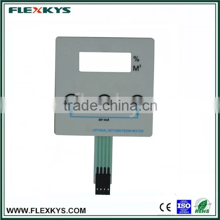 Waterproof High Quality LED Lights Integrated Metal Dome Membrane Switch