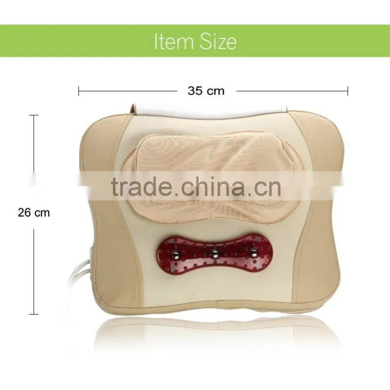 Rechargeable Health Care products. Fashion body massager. Personal Electric massage pillow C37-MP001