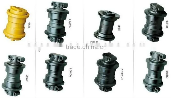 excavator bottom roller lower roller 201-30-00062 mini excavator track roller pc60-5/pc60-6