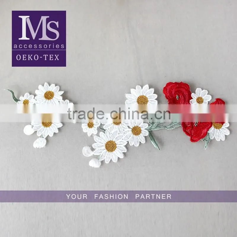 High quality embroidery gold thread Garments accessories decorative Beaded trim