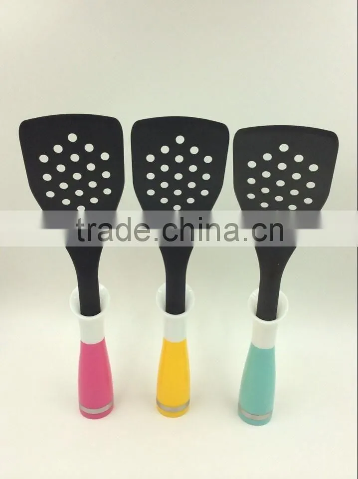 2015 Fashion colourful mini PP+nylon kitchen utensil set nylon kitchen tools, cook ware set,7pcs nylon kitchen tools set NL71