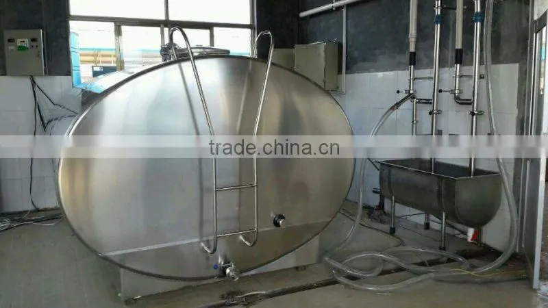 Stainless steel material fresh milk cooling container price