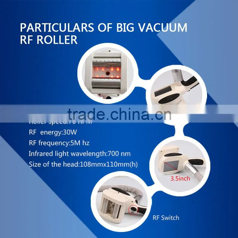 2015 brand new slimming machines home use the cavitation and vacuum roller system