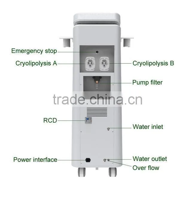 Fast Fat Reduction slim freezer weight loss vacuum therapy machine Cryolipolysis