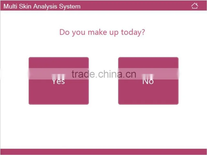 UV skin tester machine Andorid operating win10 ce approval