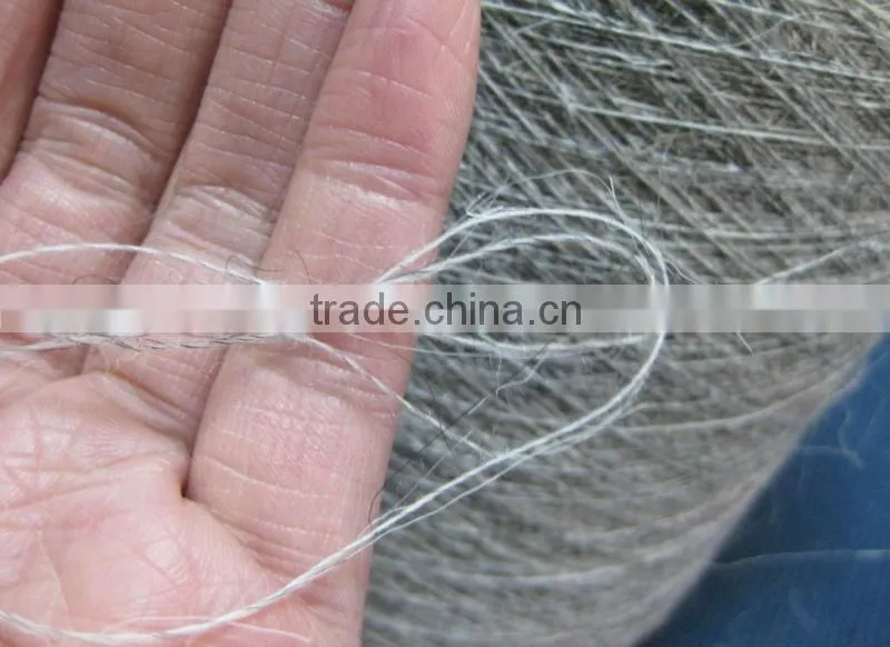 2013 new arrival 5A grade goat hair yarn for making tent or lining