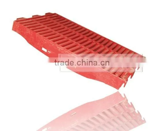 long lifespan pig plastic slatted flooring