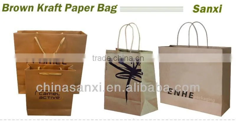 Recycled Kraft Paper Bag (Brown Kraft Paper Bags)