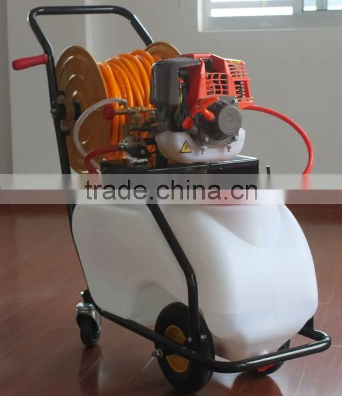 50L Gasoline Engine Powered Garden Sprayer With Long Hose Agricultural Gasoline Sprayer