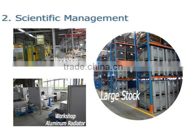 Construction Machinery Parts Excavator Radiator