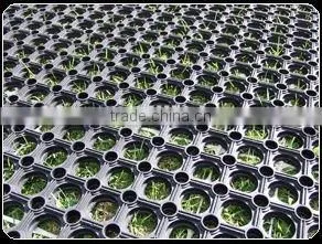 grass protection rubber ring mats/hollow matting 22mm thickness