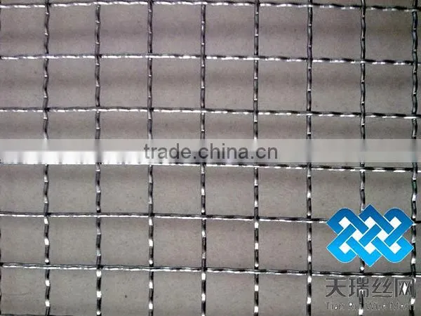 stainless steel crimped woven wire mesh