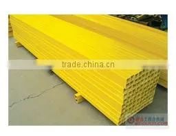 Fiberglass plastic square pipe