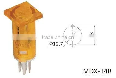 panel mount led indicator lights MDX-14B