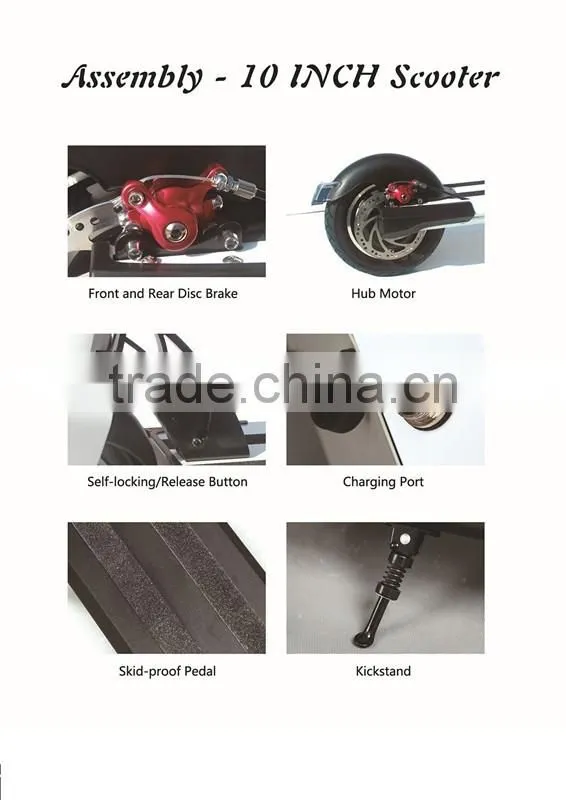 new foldable kid and adult electric scooter windgoo e scooter with 2 wheels