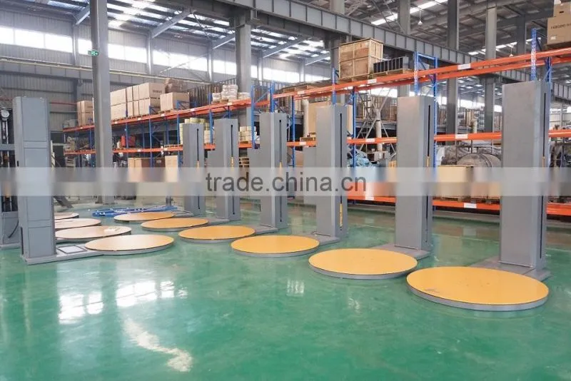 Good quality pallet stretch wrapper with SIEMENS eletric control