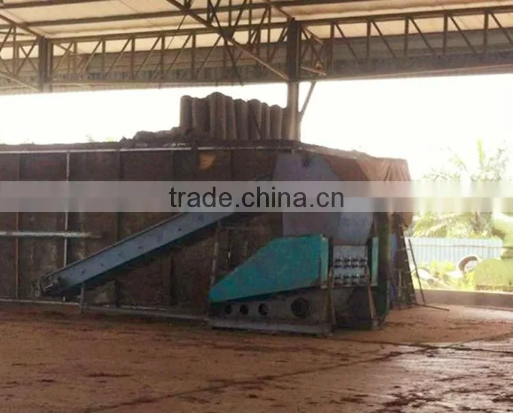 Cut palm EFB Long fibre to short quickly