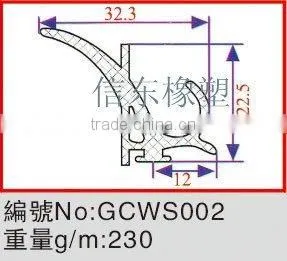 good quality silicone rubber sealing strip
