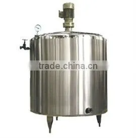 500l pasteurisation tank pasteurize cream at 65 to 85 Celsius