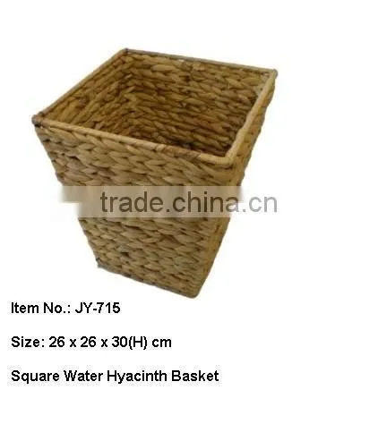 Large Water hyacinth basket for sales