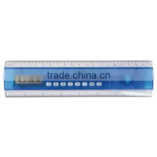 Cheap plastic ruler calculator/8 digit display calculator