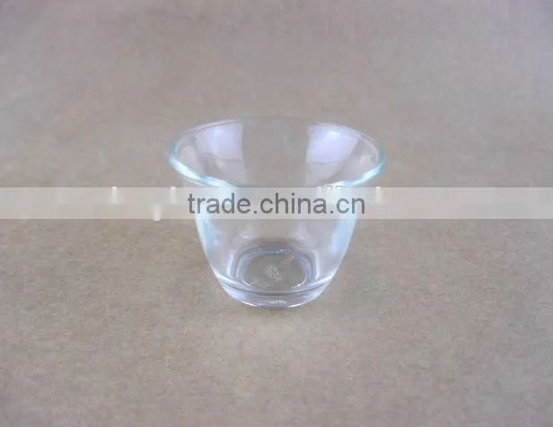 Tea glass cup/drinking glass cup without handle/cheap high quality glass water tea cup