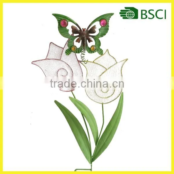 YS11370 Garden stick metal wall art decoration