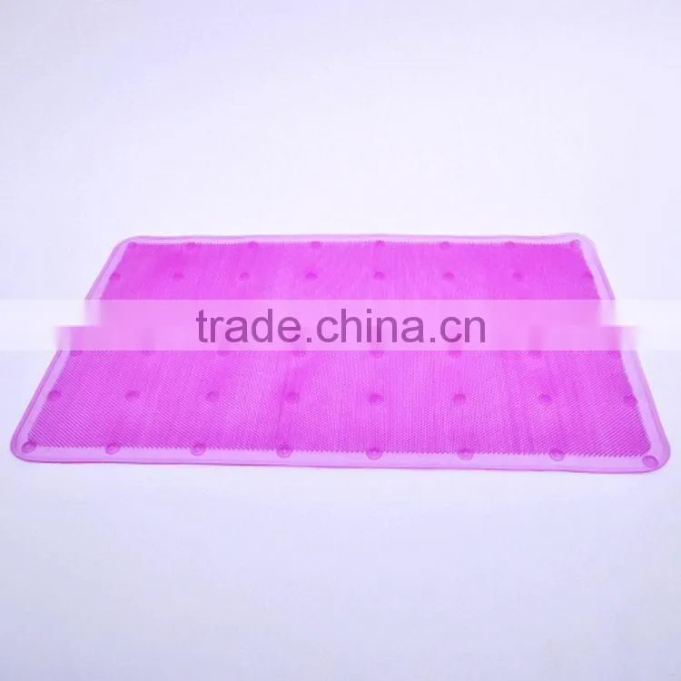 Best quality new coming solid pvc bath mat