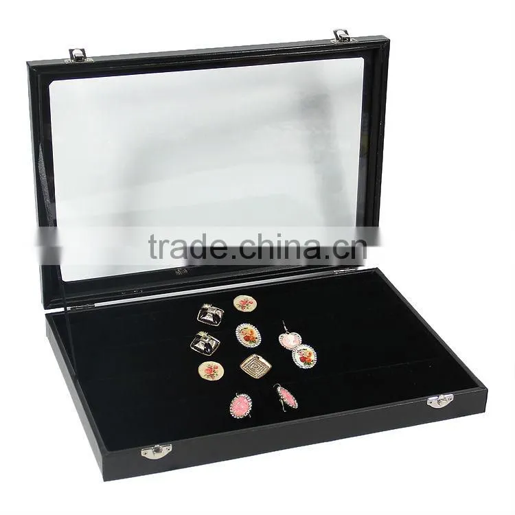 wooden jewelry box jewelry ring tray