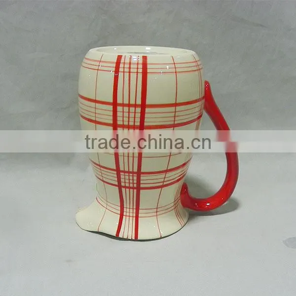 Hot ceramic pitcher for home and garden