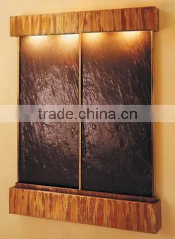 hotel water wall mounted LED frame mirror