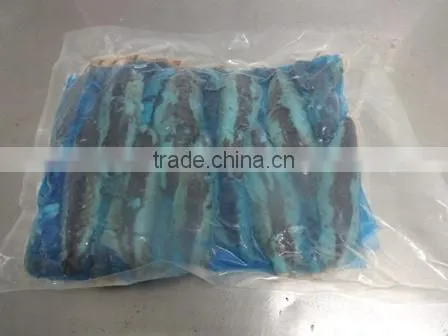 precooked mackerel loins,dark meat on ,2kgs bag pack