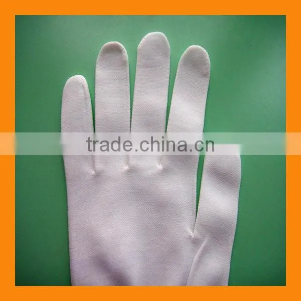 Lint Free Nylon Polyester Seamless Knitted Glove