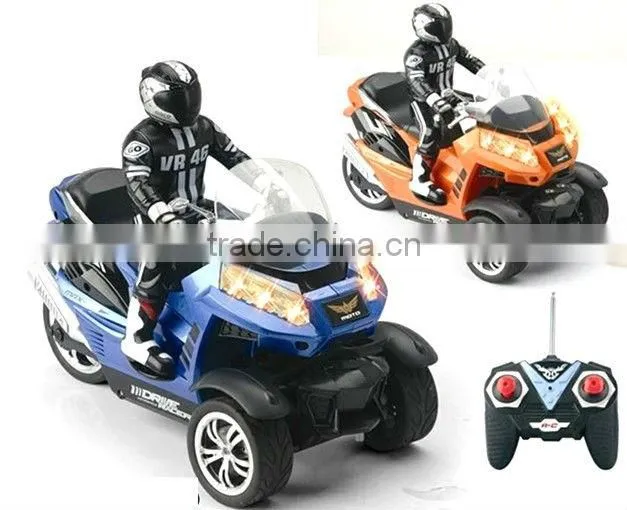 1:10 Scale 4CH stunt gas powered rc motorcycles