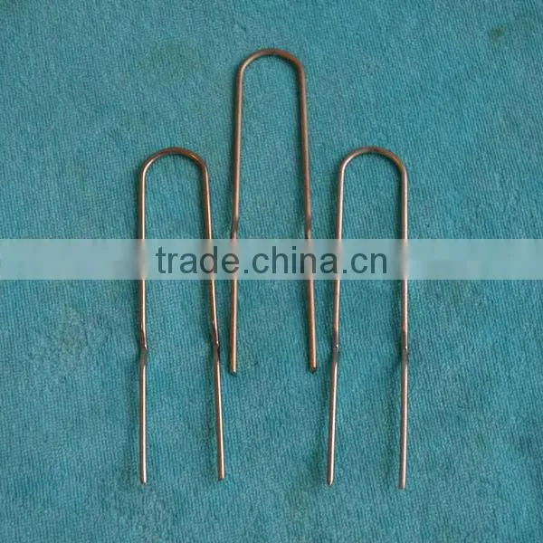 Fabric pins sod staples