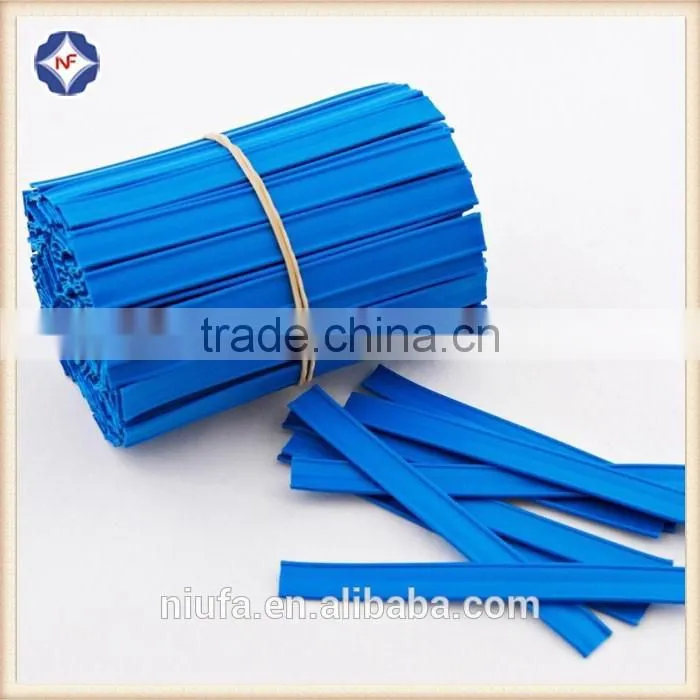 Factory Price face mask raw material nose bar/plastic nose strip for face mask