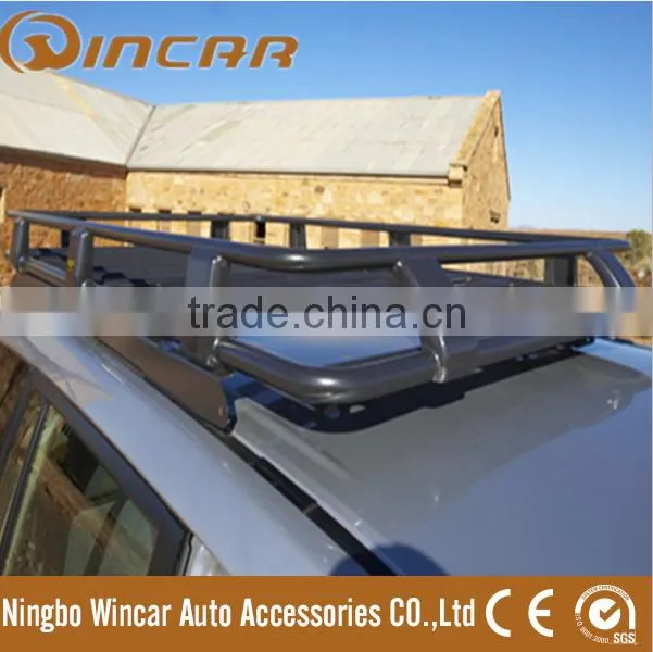 Alumnium sports roof rack basket car roof luggage rack