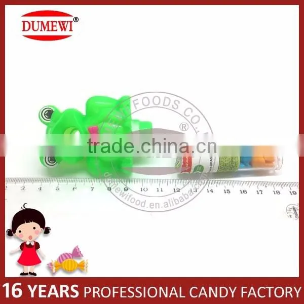 High Quality Small Frog Blow Balloon Toy Candy