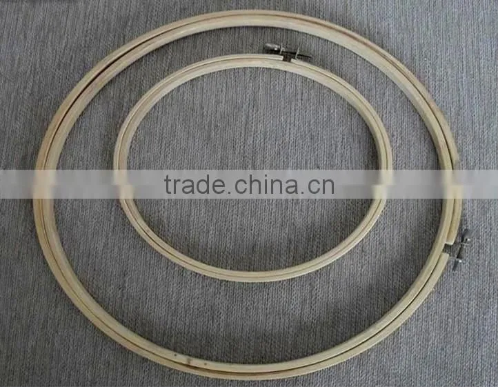 Bamboo embroidery hoop Natural Material