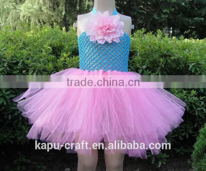 Wholesale baby fashion girls sleeveless crochet tube top