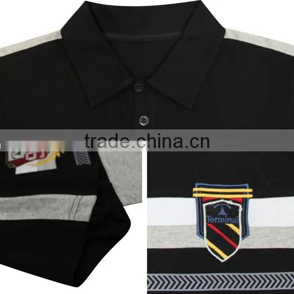 China 100% cotton OEM service custom new latest polo shirt design