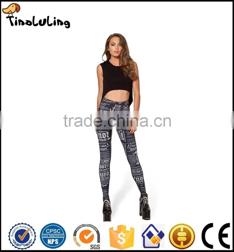 Summer Autumn Sexy Leggins Articles Digital Leggins Printed Women Leggings Women Pants
