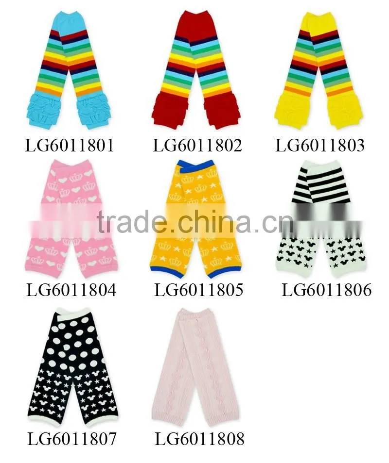 Funny Carton Animal Cute Cotton Leg Warmer Kid Knitting Leg Warmer Socks