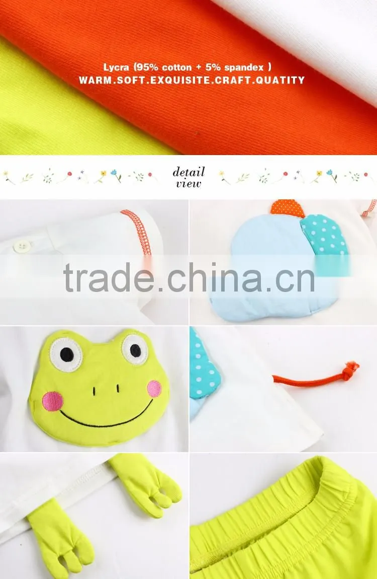 Wholesale 2017 baby clothing unisex summer children clothes kids wear