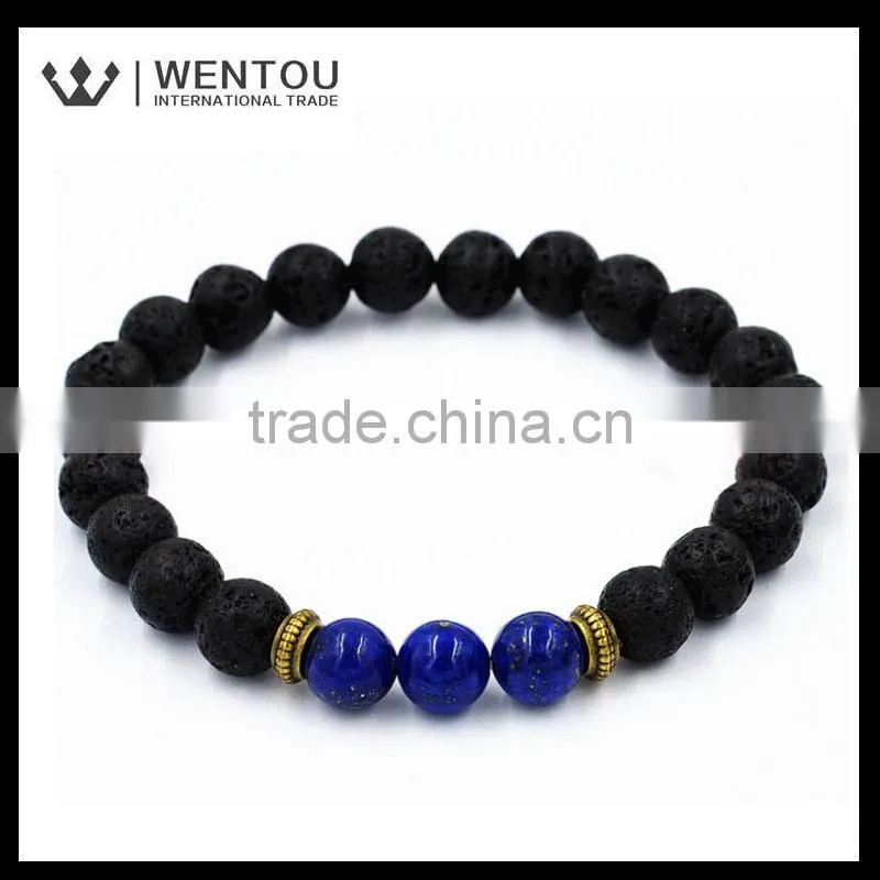 New designs Hot sale Lava Beads Bracelet